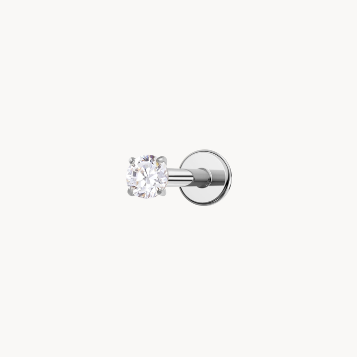 Mini Diamond Flatback Stud