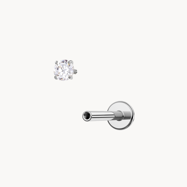 Mini Diamond Flatback Stud