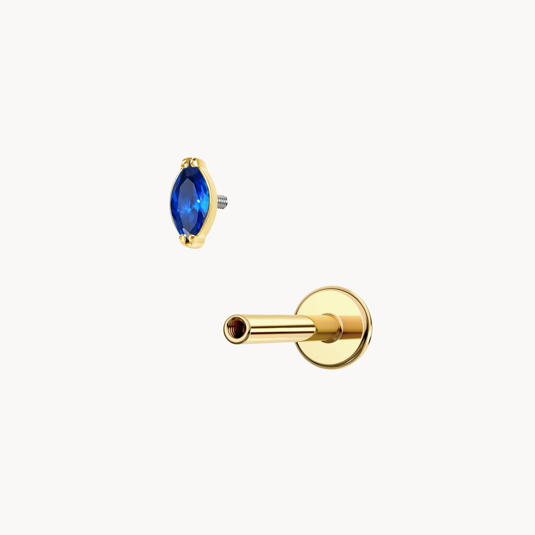 Marquise Flatback Stud