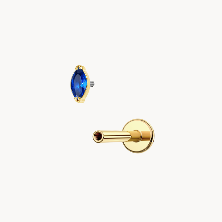 Marquise Flatback Stud