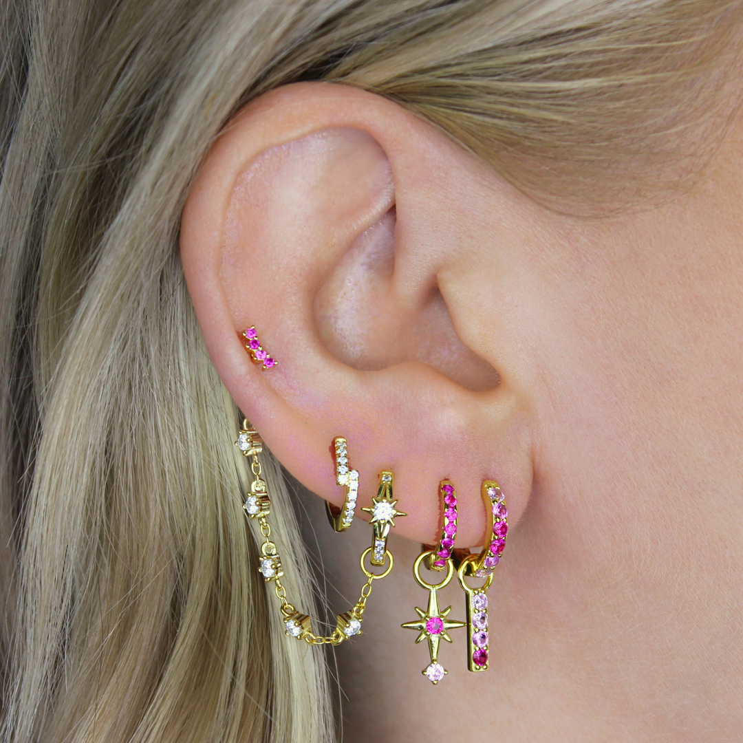 Stella Pink Earring Charm
