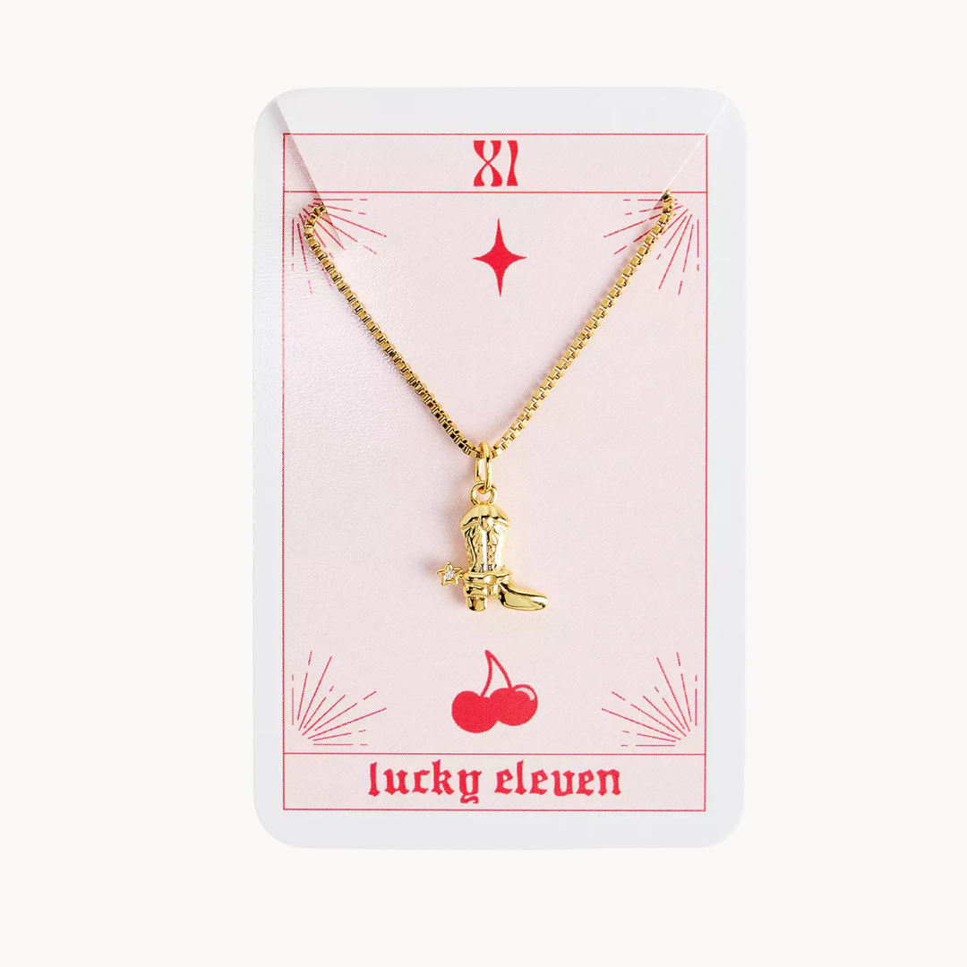 Cowboy Boot Necklace