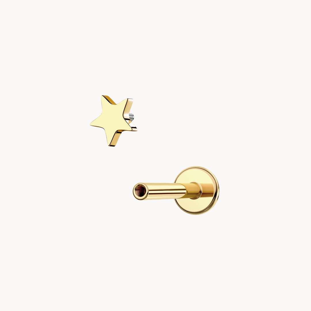 Tiny Star Flatback Stud