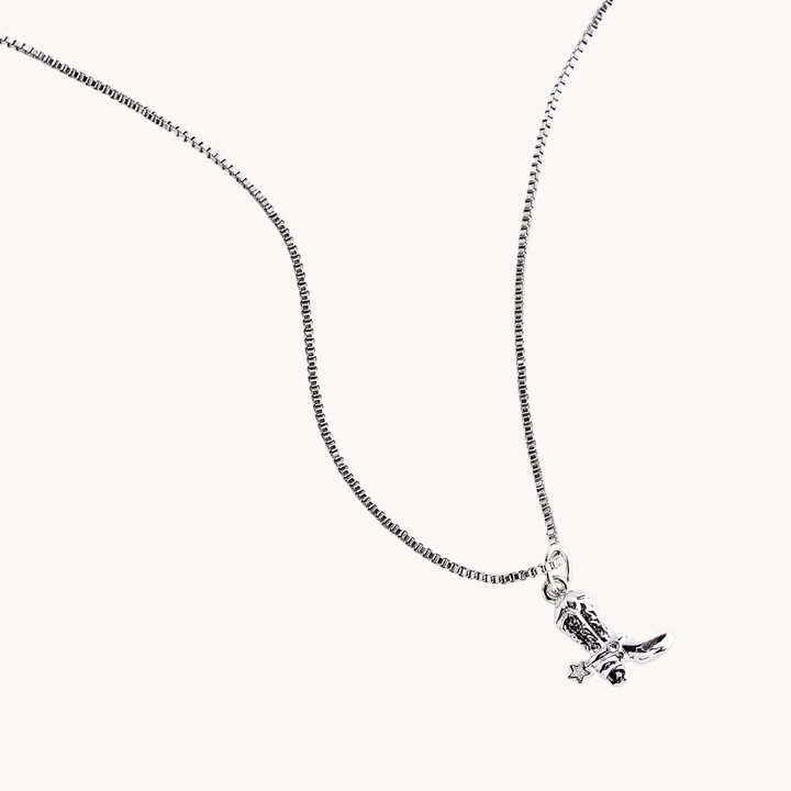 Cowboy Boot Necklace