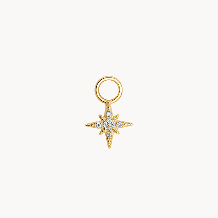Starburst Crystal Charm