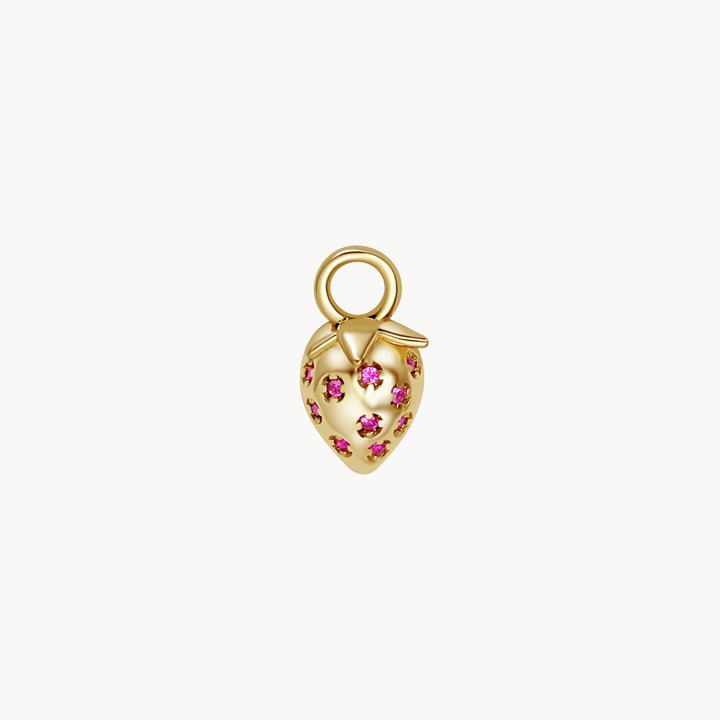 Strawberry Earring Charm