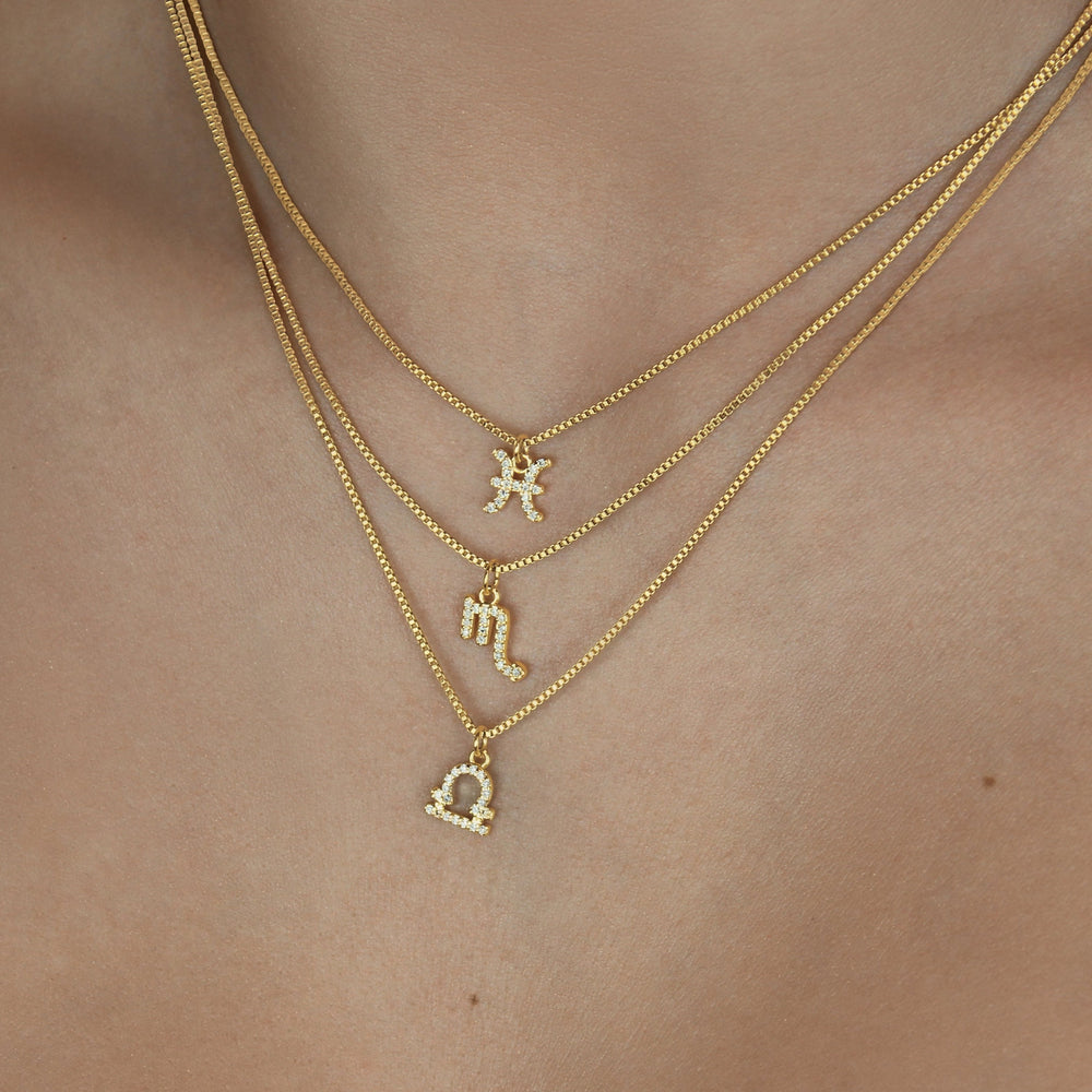 Zodiac Necklace - Lucky Eleven Jewellery