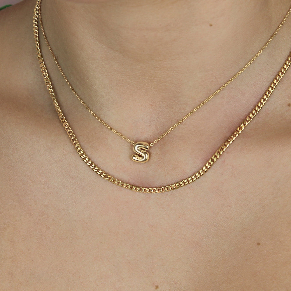 Curb Chain Necklace - Lucky Eleven Jewellery
