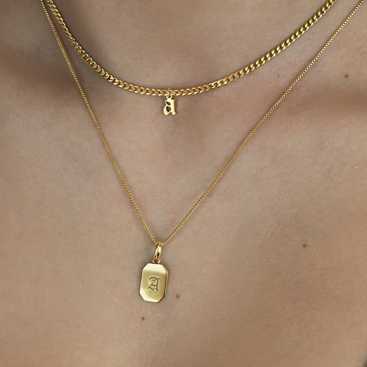 Curb Chain Necklace - Lucky Eleven Jewellery