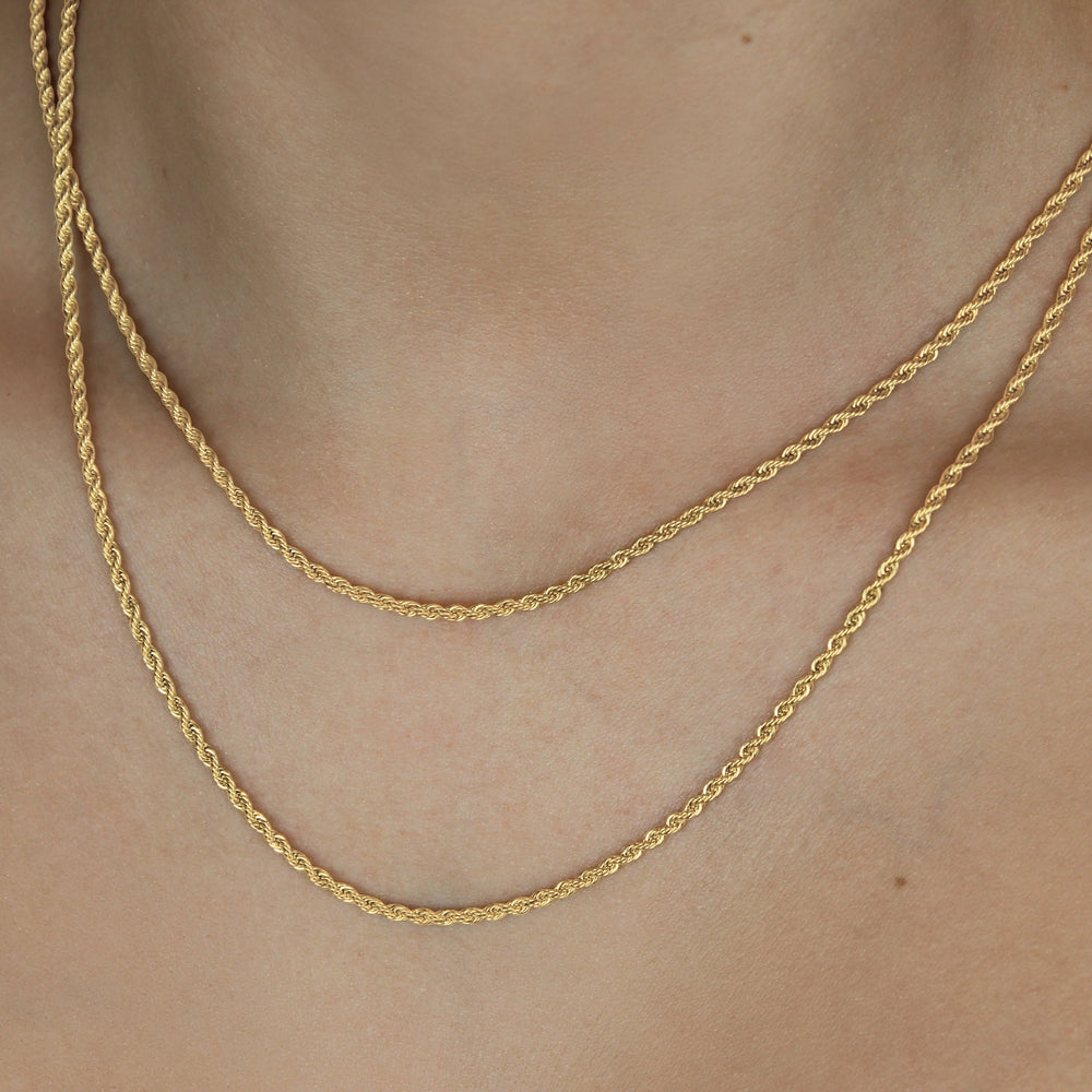 Rope Chain Necklace - Lucky Eleven Jewellery
