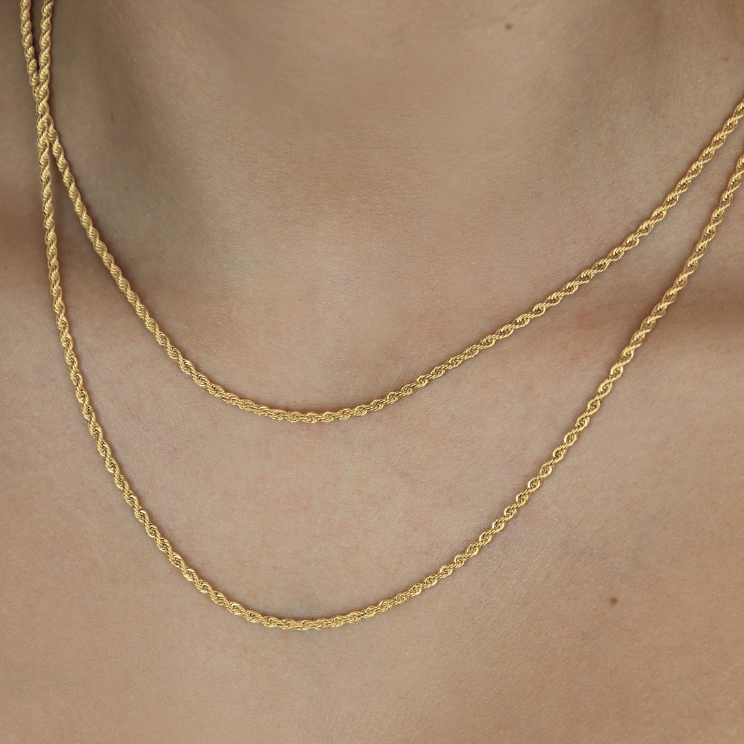 Rope Chain Necklace - Lucky Eleven Jewellery