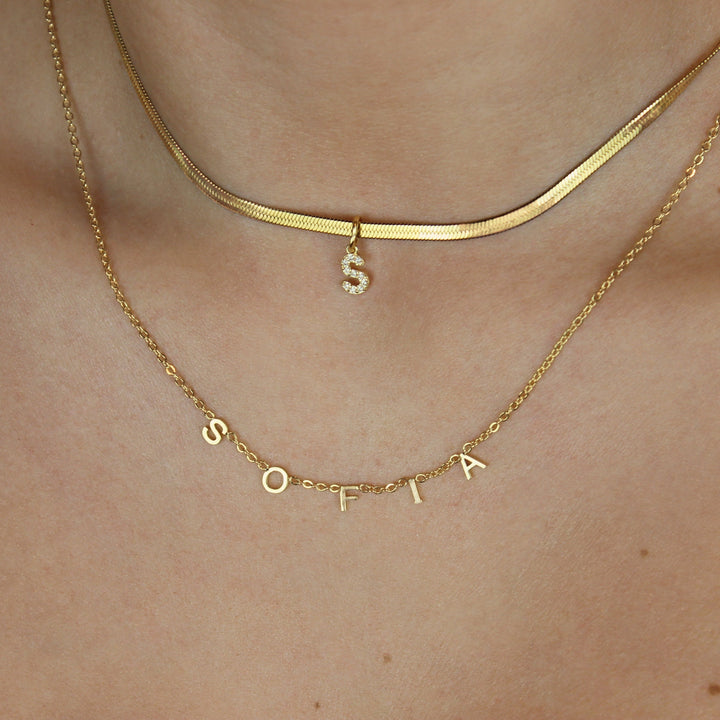 Everyday Name Necklace - Lucky Eleven Jewellery