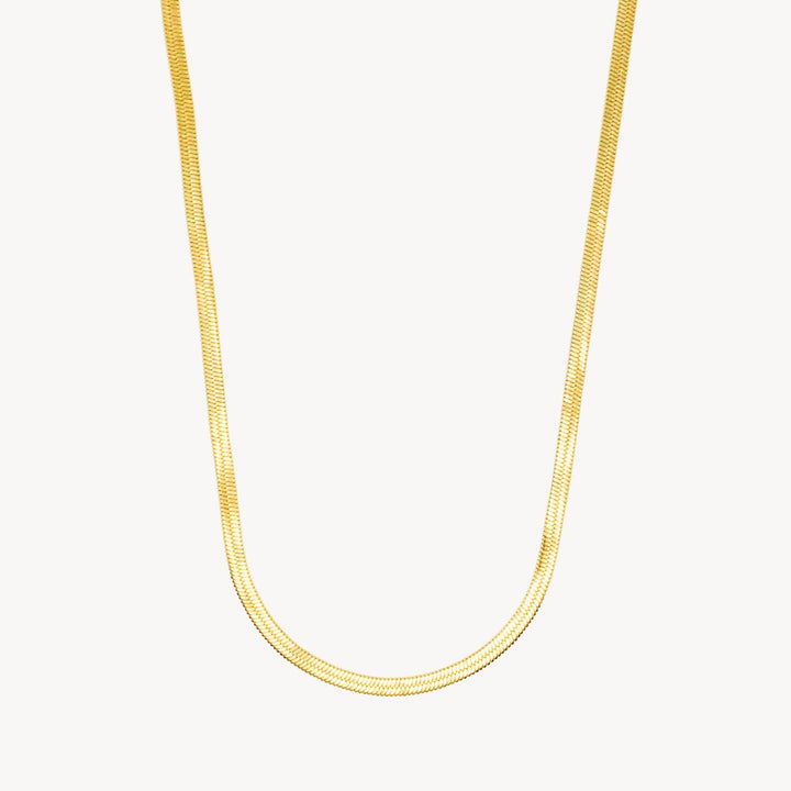 Herringbone Chain Necklace - Lucky Eleven Jewellery