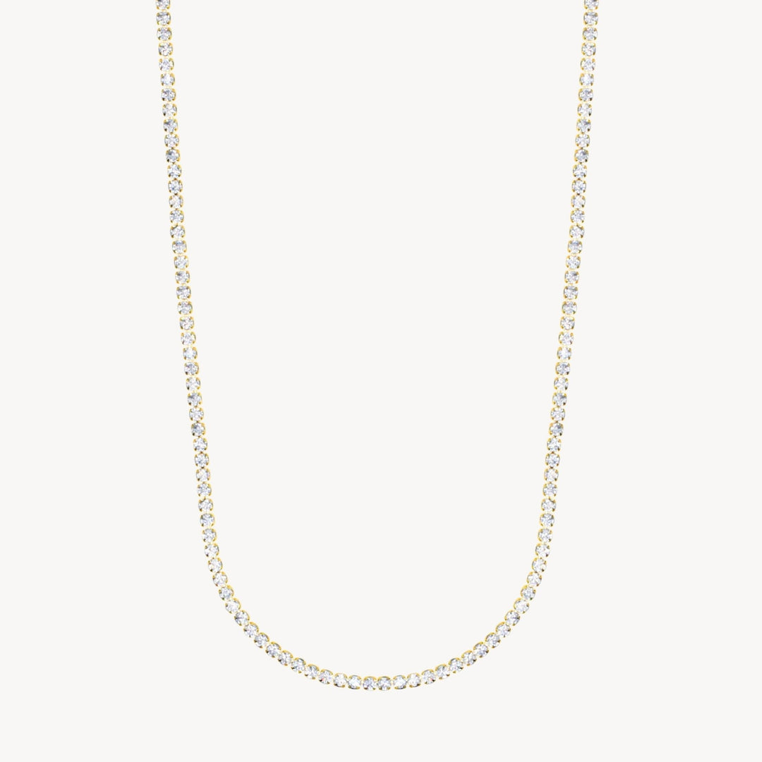Tennis Chain Necklace - Lucky Eleven Jewellery