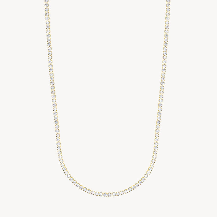 Tennis Chain Necklace - Lucky Eleven Jewellery