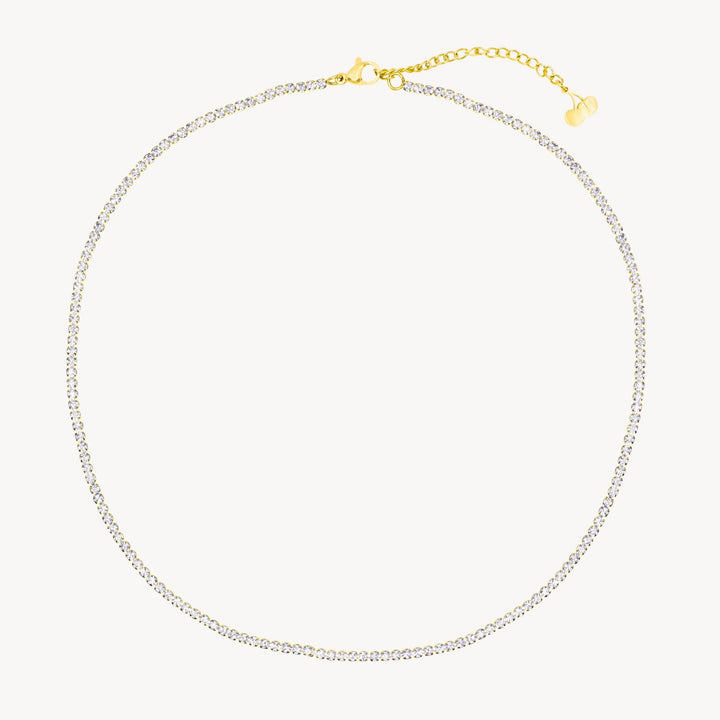 Tennis Chain Necklace - Lucky Eleven Jewellery