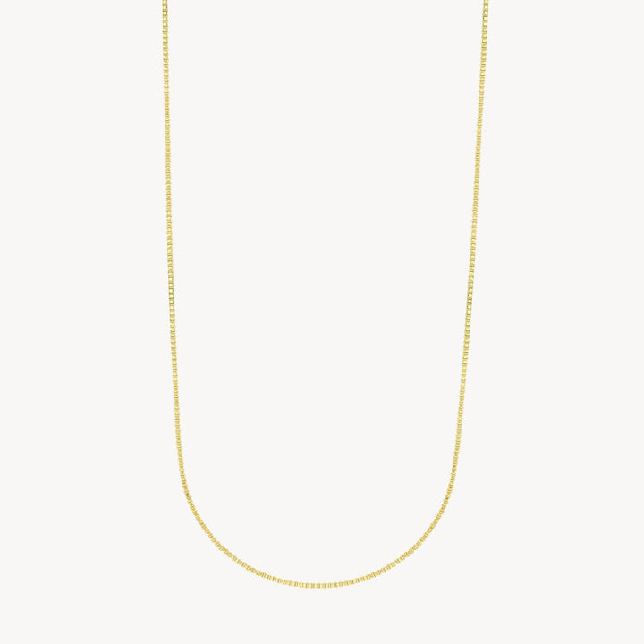 Box Chain Necklace - Lucky Eleven Jewellery