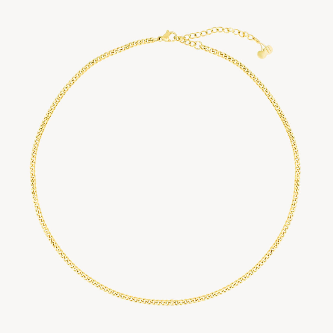Curb Chain Necklace - Lucky Eleven Jewellery