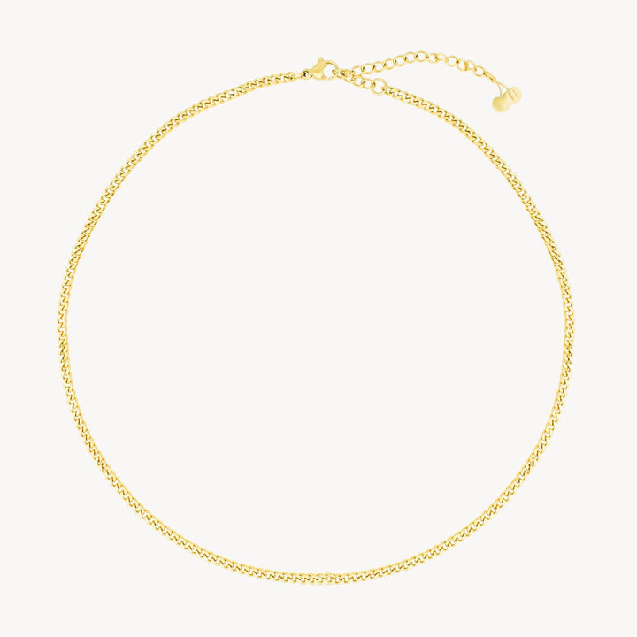 Curb Chain Necklace - Lucky Eleven Jewellery