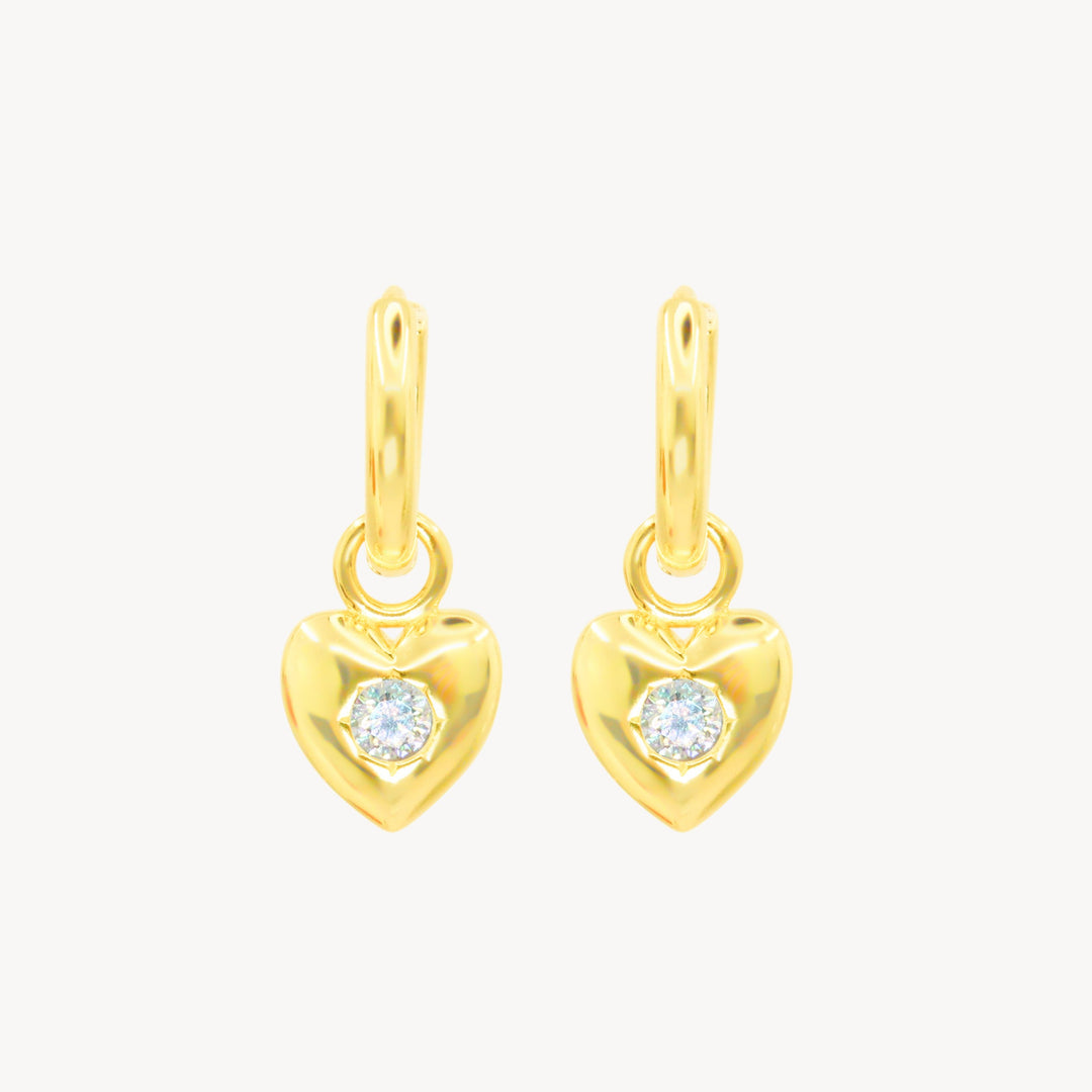 Lover Hoop Earrings - Lucky Eleven Jewellery