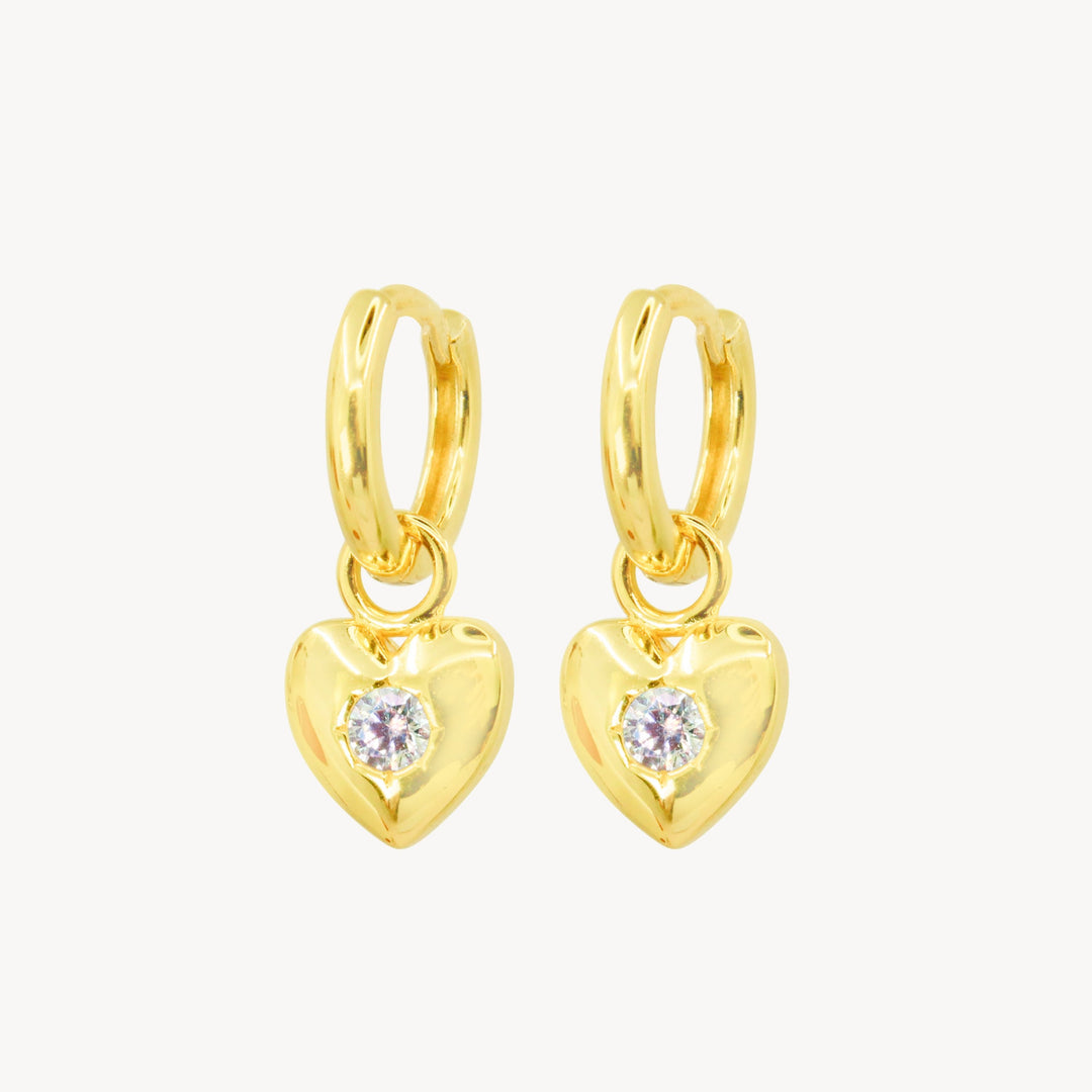 Lover Hoop Earrings - Lucky Eleven Jewellery