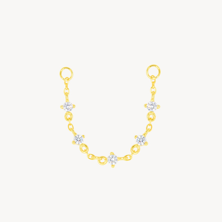 Electra Crystal Ear Chain
