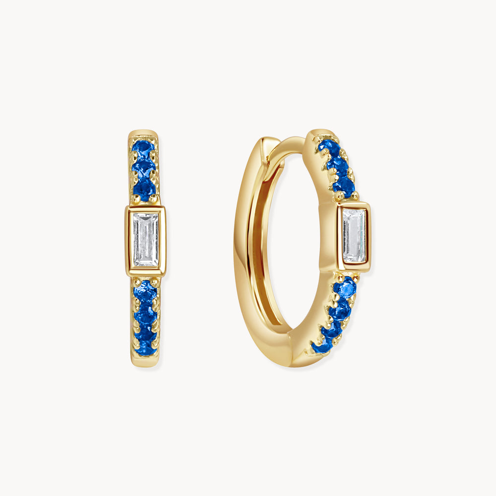 Nova Huggie Hoops - Lucky Eleven Jewellery