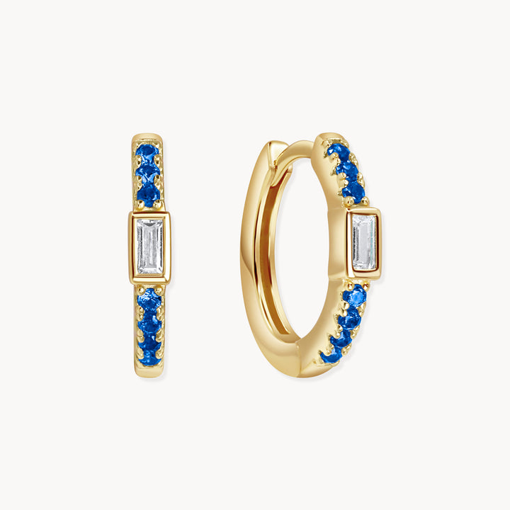 Nova Huggie Hoops - Lucky Eleven Jewellery