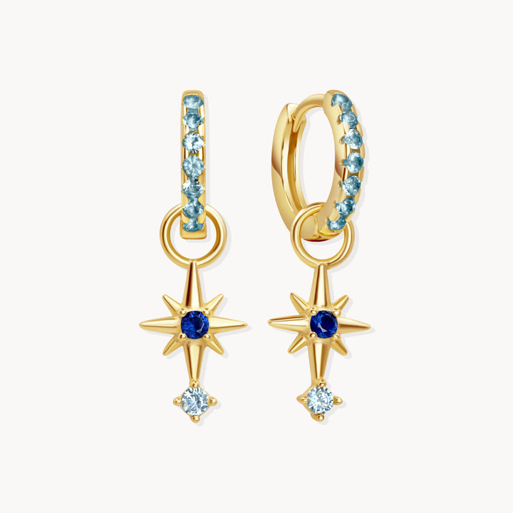 Estella Blue Hoops