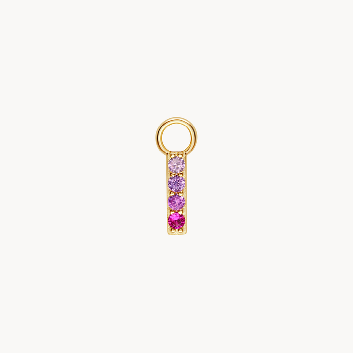 Ombre Pink Earring Charm
