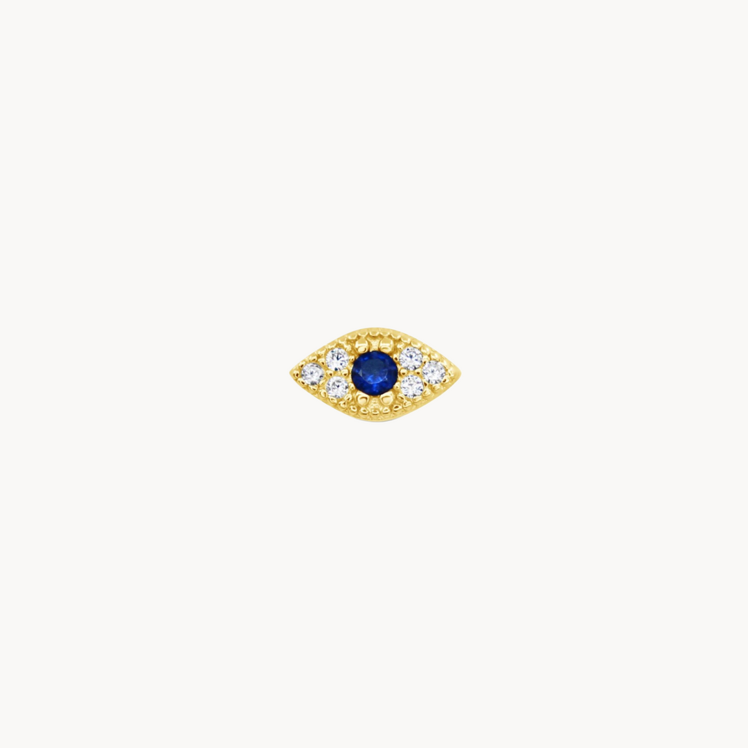 Evil Eye Stud - Lucky Eleven Jewellery