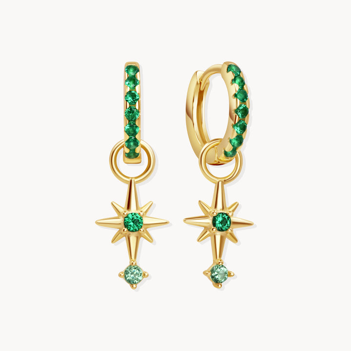 Estella Green Hoops