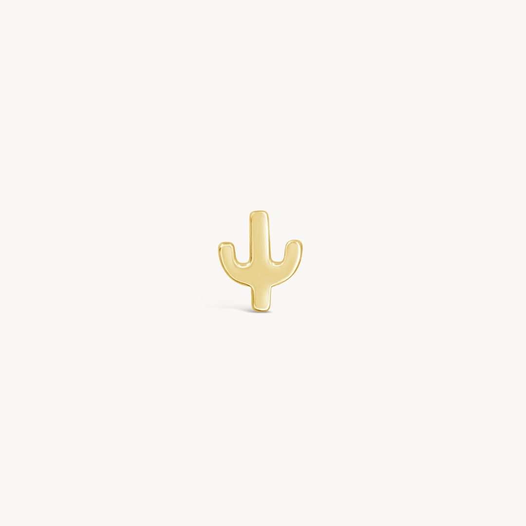 Cactus Stud - Lucky Eleven Jewellery