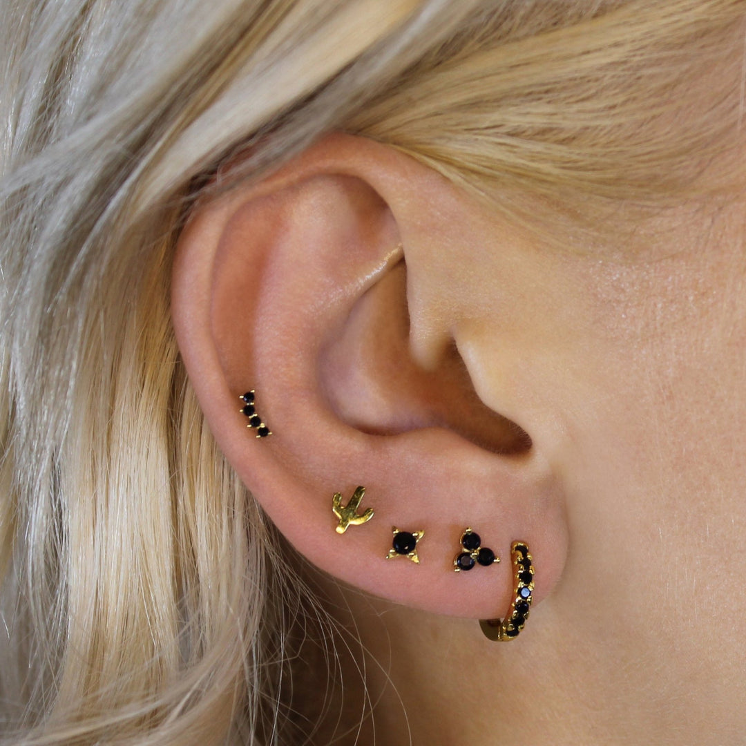 Cactus Stud - Lucky Eleven Jewellery