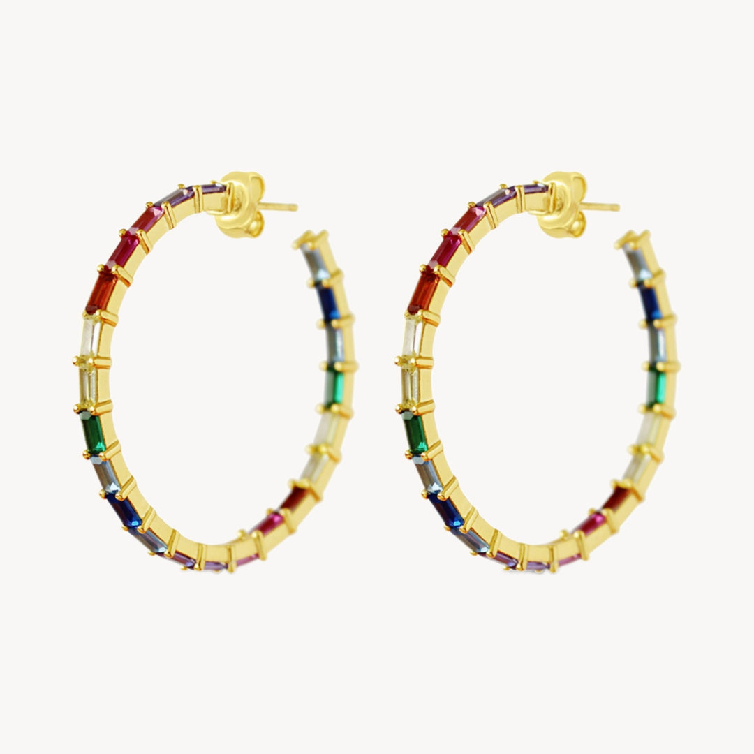 Candy Hoop Earrings - Lucky Eleven Jewellery