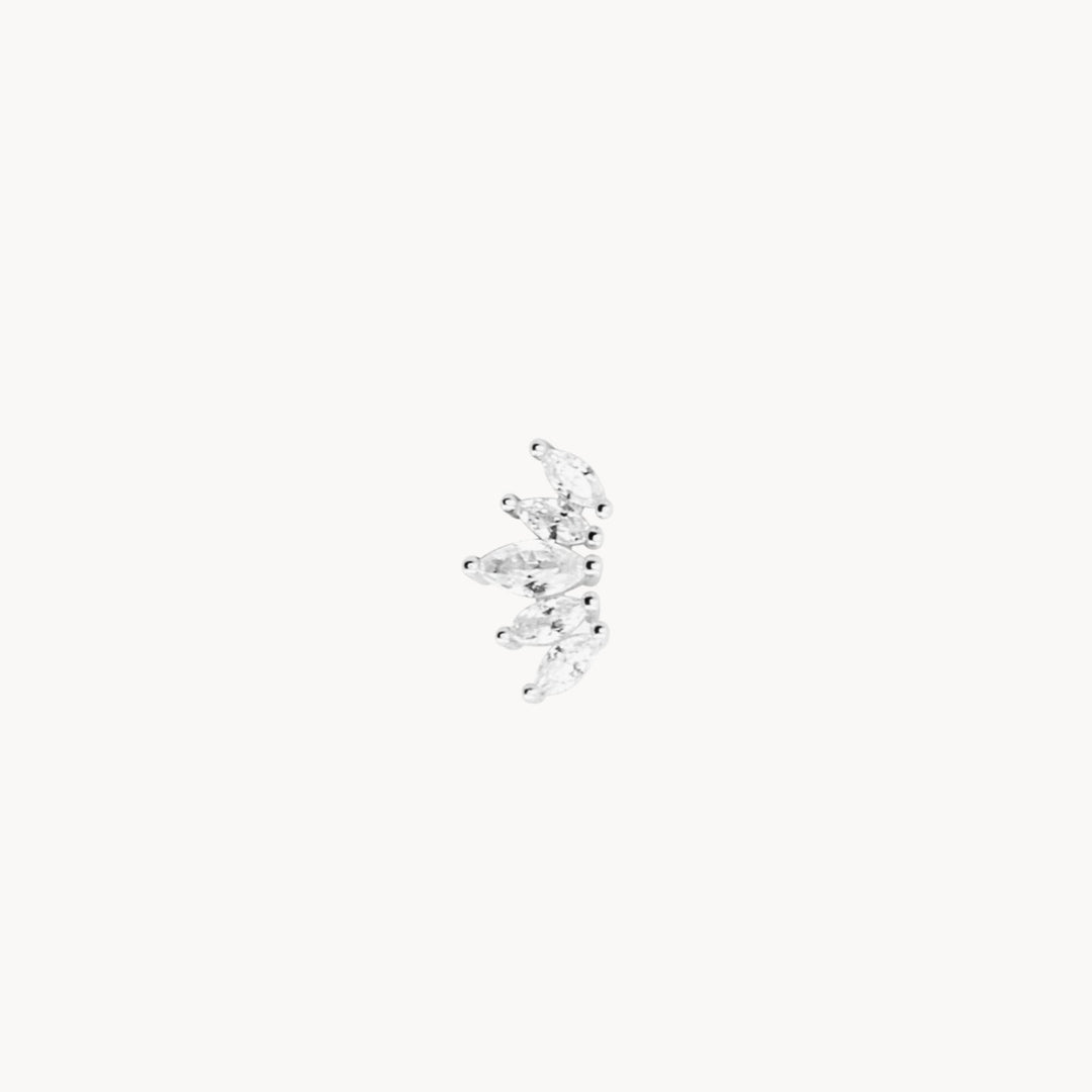 Cluster Marquise Stud - Lucky Eleven Jewellery