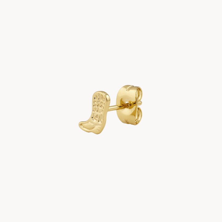 Cowboy Boot Stud - Lucky Eleven Jewellery