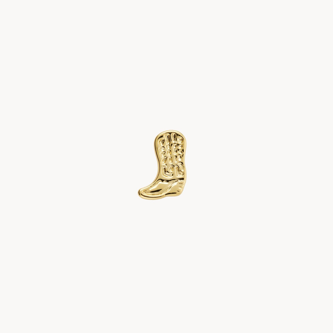 Cowboy Boot Stud - Lucky Eleven Jewellery