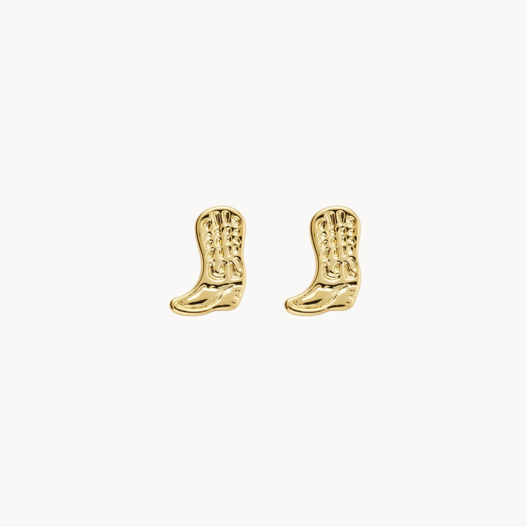 Cowboy Boot Stud - Lucky Eleven Jewellery