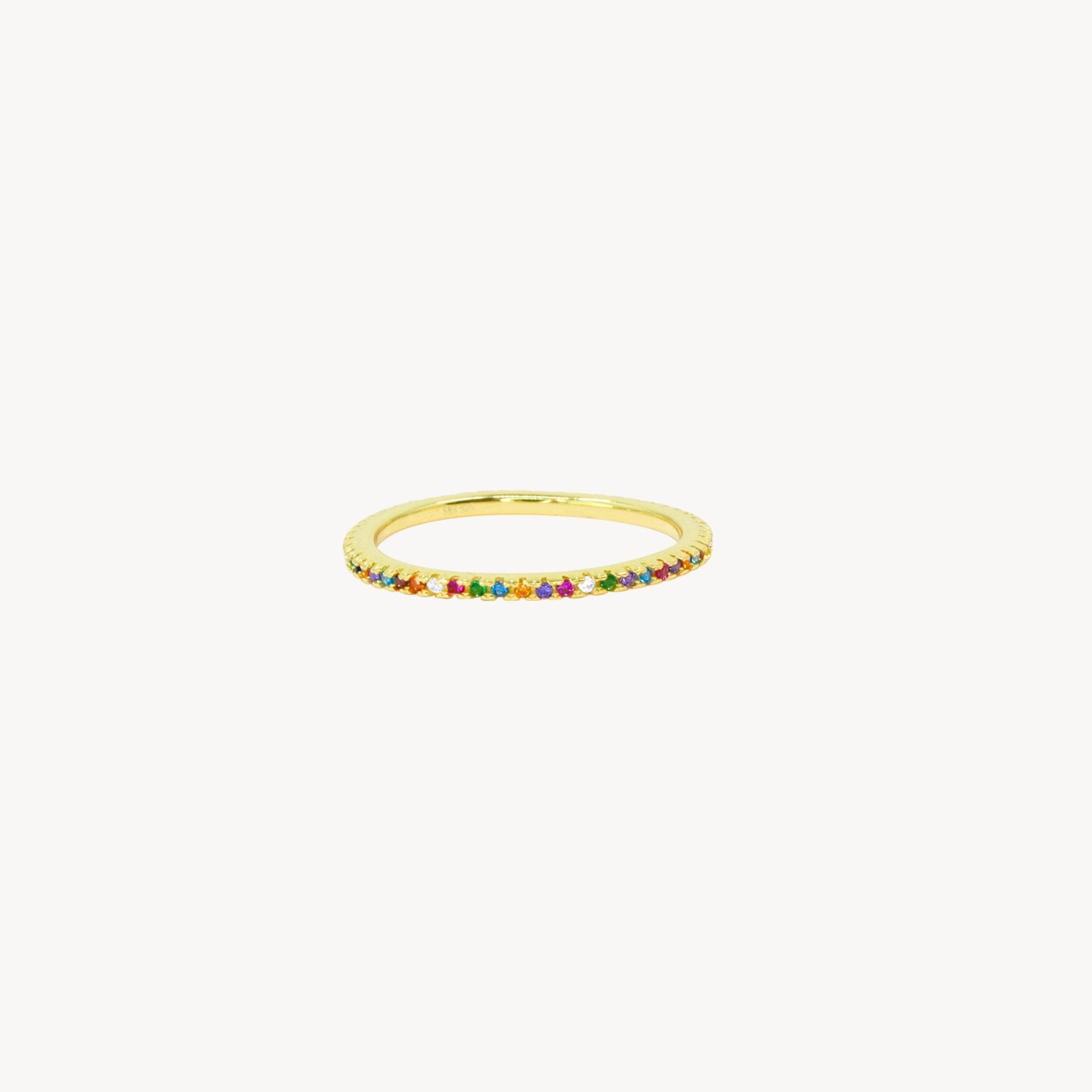 Crystal Eternity Ring | Lucky Eleven Jewellery