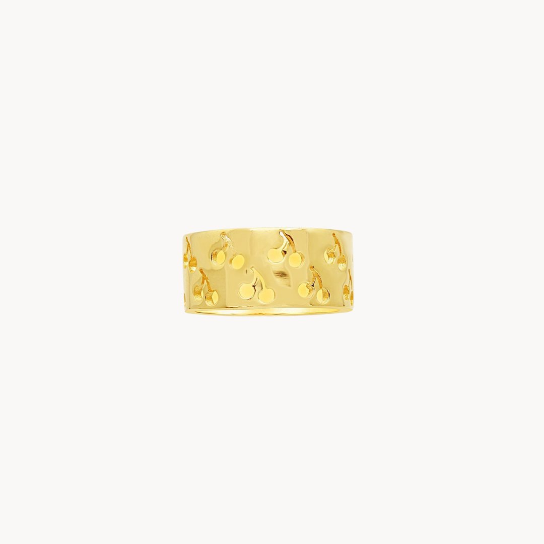 Cut It Out Cherry Ring - Lucky Eleven Jewellery