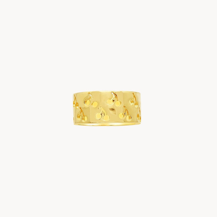 Cut It Out Cherry Ring - Lucky Eleven Jewellery
