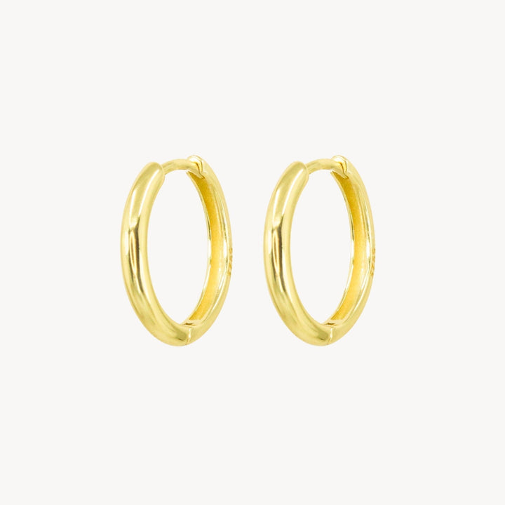 Medium Everyday Hoops - Lucky Eleven Jewellery