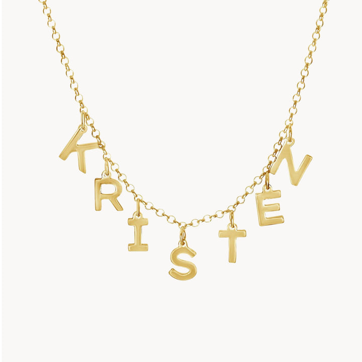 Minimal Name Necklace - Lucky Eleven Jewellery