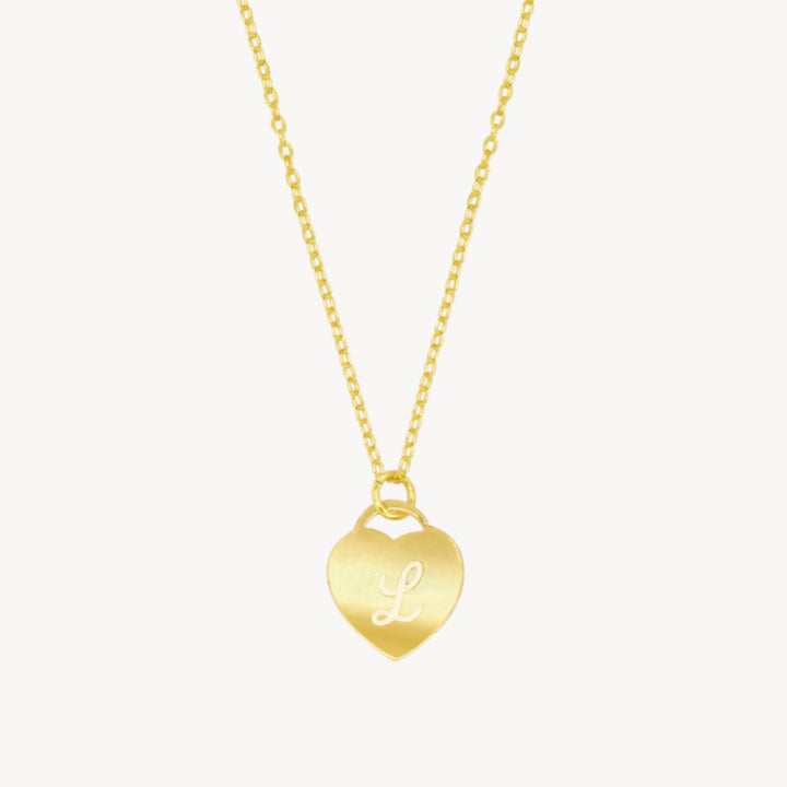 Lover Initial Necklace - Lucky Eleven Jewellery