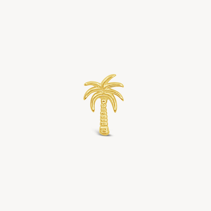 Palm Tree Stud - Lucky Eleven Jewellery