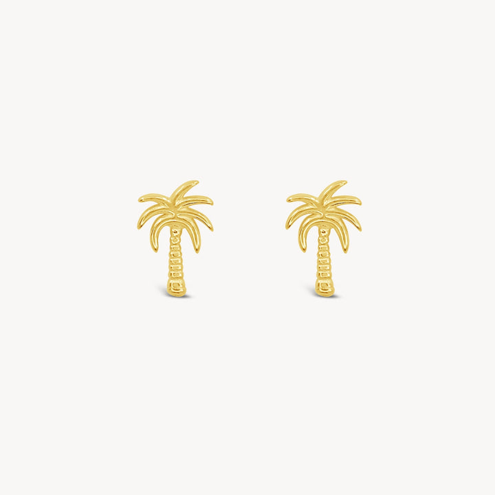 Palm Tree Stud - Lucky Eleven Jewellery