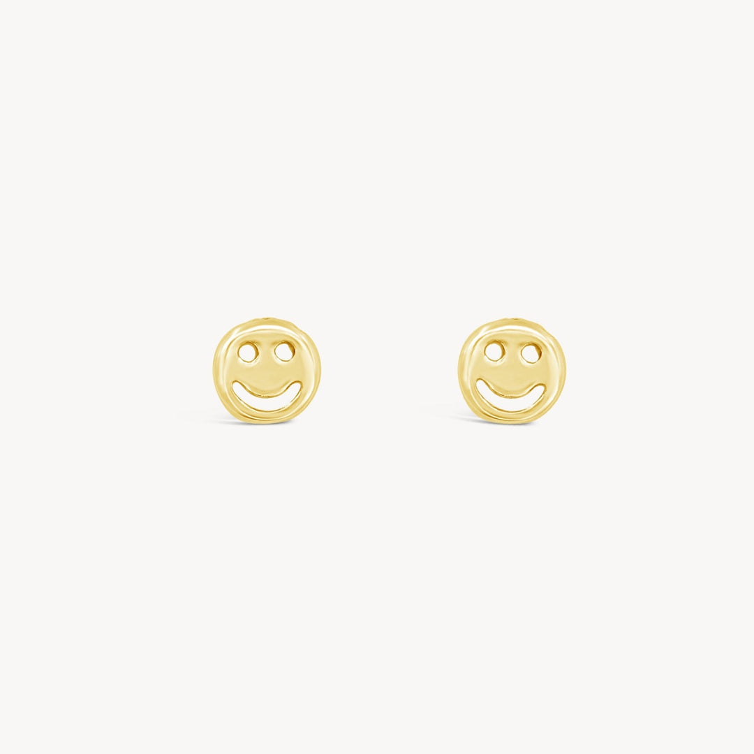 Smiley Stud - Lucky Eleven Jewellery