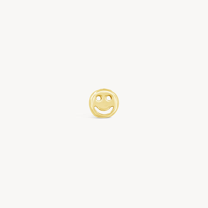 Smiley Stud - Lucky Eleven Jewellery