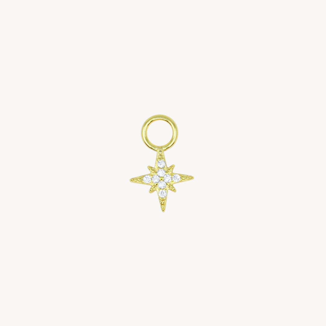 Starburst Crystal Charm - Lucky Eleven Jewellery